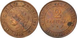 World Coins - Coin, France, Cérès, 2 Centimes, 1890, Paris, , Bronze, KM:827.1
