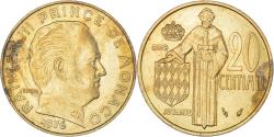 World Coins - Coin, Monaco, 20 Centimes, 1976