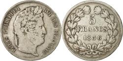 World Coins - Coin, France, Louis-Philippe, 5 Francs, 1836, Marseille, , Silver