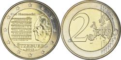 World Coins - Luxembourg, 2 Euro, Hymne National, 2013, Utrecht, , Bi-Metallic