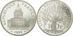 World Coins - Coin, France, Panthéon, 100 Francs, 1999, Paris, , Silver, KM:951.1