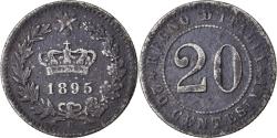 World Coins - Coin, Italy, Umberto I, 20 Centesimi, 1895, Rome, , Copper-nickel