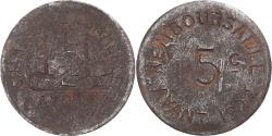 World Coins - Coin, France, 5 Centimes, 1917, Bayonne, Chambre de Commerce, , Steel