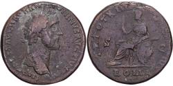 Ancient Coins - Antoninus Pius, Sestertius, 150-151, Rome, Bronze, , RIC:874