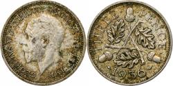 World Coins - Great Britain, George V, 3 Pence, 1936, , Silver, KM:827