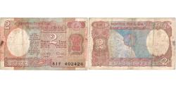 World Coins - India, 2 Rupees, VF(20-25)