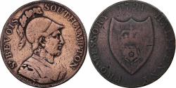 World Coins - Great Britain, Halfpenny Token, Seigneur Bevois, 1791, Southampton, Copper