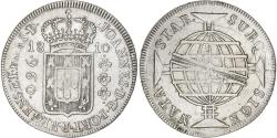 World Coins - Brazil, João VI, 960 Reis, 1810, Bahia, Overstruck, Silver, , KM:307.1