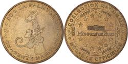 World Coins - France, Token, La Palmyre - Zoo, 2003, La girafe et la mascotte,