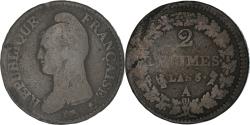 World Coins - Coin, France, Dupré, 2 Décimes, AN 5, Paris, , Bronze, KM:638.1