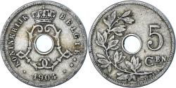 World Coins - Coin, Belgium, 5 Centimes, 1904