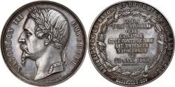 World Coins - France, Medal, Napoléon III, Annexion of Savoy and Nice, 1860, Silver