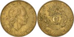 World Coins - Coin, Italy, 200 Lire, 1994, Rome, , Aluminum-Bronze, KM:164