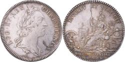World Coins - France, Token, Louis XV, Académie Royale des Sciences, 1752, , Silver