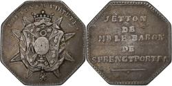 World Coins - France, Token, Johan Vilhelm Sprengtporten, n.d., Silver,
