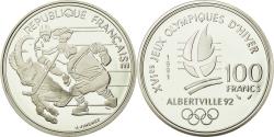 World Coins - Coin, France, 100 Francs, 1991, Proof, , Silver, KM:993, Gadoury:C16