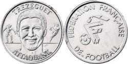 World Coins - France, Token, Equipe de France de Football, Trézéguet, Attaquant, 1999