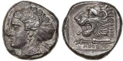 Ancient Coins - Caria, Tetradrachm, ca. 395-390 BC, Knidos, Silver,