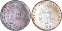 World Coins - Coin, VATICAN CITY, John Paul II, 500 Lire, 1981, Roma, , Silver, KM:160