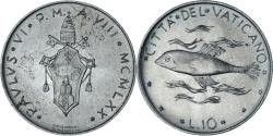 World Coins - Coin, VATICAN CITY, Paul VI, 10 Lire, 1970, , Aluminum, KM:119