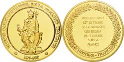World Coins - France, Medal, Hugues Capet, History, , Vermeil
