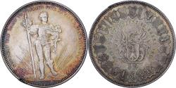 World Coins - Switzerland, 5 Francs, 1879, Bern, Fête du tir fédéral à Bâle, Silver