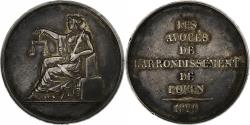 World Coins - France, Token, Avoués de l'arrondissement de Rouen, 1829, Silver,