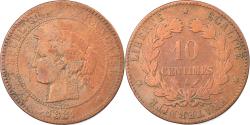 World Coins - Coin, France, Cérès, 10 Centimes, 1881, Paris, , Bronze, KM:815.1