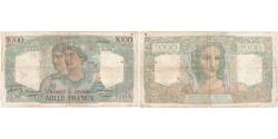 World Coins - France, 1000 Francs, Minerve et Hercule, 1949, O.596, VF(20-25), Fayette:41.28
