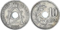 World Coins - Belgium, 10 Centimes, 1924