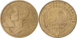 World Coins - Coin, France, Marianne, 50 Centimes, 1962, Paris, Col à 4 plis,