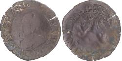 World Coins - Coin, FRENCH STATES, Franche-Comté, Philip II, 2 Deniers, 1596, Dole