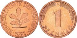 World Coins - Coin, GERMANY - FEDERAL REPUBLIC, Pfennig, 1991, Berlin, , Copper Plated