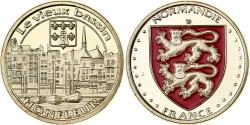 World Coins - France, Medal, Le Vieux Bassin, Honfleur, Copper-Nickel-Aluminum,
