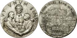 World Coins - Vatican, Medal, Jubilé de Rome, 1975, Manfrini, , Silvered bronze