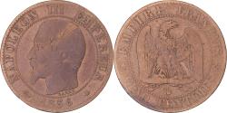 World Coins - Coin, France, Napoleon III, 5 Centimes, 1856, Strasbourg, , Bronze