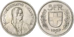 World Coins - Coin, Switzerland, 5 Francs, 1967, Bern, , Silver, KM:40