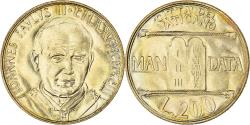 World Coins - Coin, VATICAN CITY, John Paul II, 200 Lire, 1993, Roma,