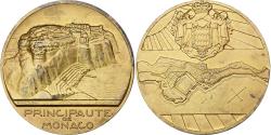World Coins - Monaco, Medal, Principauté de Monaco, 1943, Vermeil, Turin, MS(60-62)