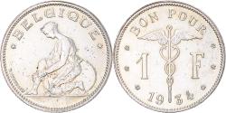 World Coins - Coin, Belgium, Franc, 1934, , Nickel