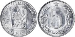 World Coins - Coin, Czechoslovakia, 5 Haleru, 1967