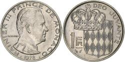 World Coins - Monaco, Rainier III, Franc, 1978, Paris, Nickel, , KM:140