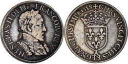 World Coins - Coin, France, Henri II, Teston au buste lauré, 1558, Paris, , Silver