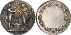 World Coins - France, Medal, Religion, Mariage Chrétien, Silver, Pingret,