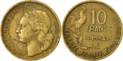World Coins - Coin, France, Guiraud, 10 Francs, 1954, Beaumont - Le Roger,
