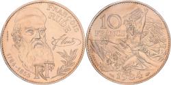 World Coins - France, 10 Francs, François Rude, 1984, MDP, Pattern, Copper-nickel Aluminium