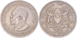 World Coins - Coin, Kenya, 50 Cents, 1971