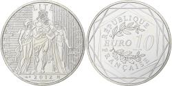 World Coins - France, 10 Euro, Hercule, 2012, Monnaie de Paris, Silver, , Gadoury:EU516