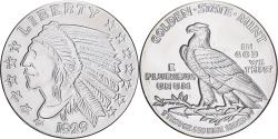 Us Coins - United States, 1 Oz, Indian Head, Golden State Mint, Bullion, Silver,