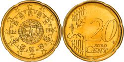 World Coins - Portugal, 20 Euro Cent, 2009, Lisbon, , Brass, KM:764